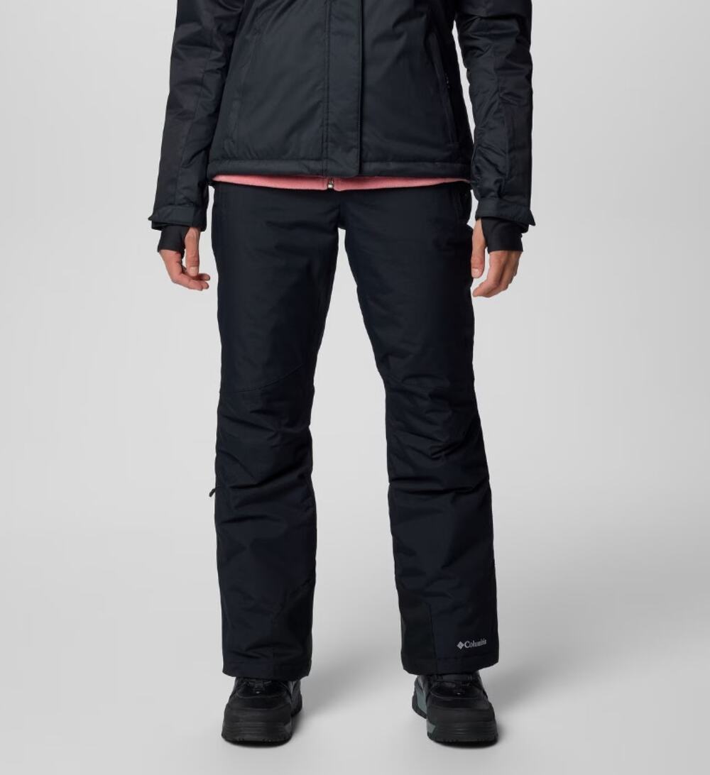 Columbia Womens Bugaboo II Snow Pants XL Black Omni Heat Reflective NWT